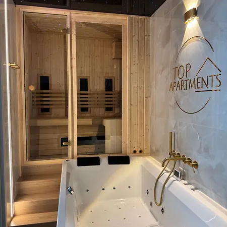 Z Jacuzzi, Sauna, Parkingiem, - Zabrska Апартаменты